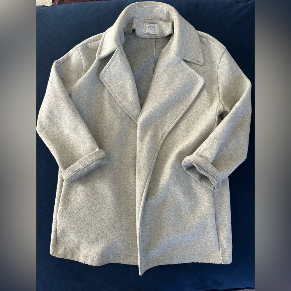 Zara Light Gray  Coat
